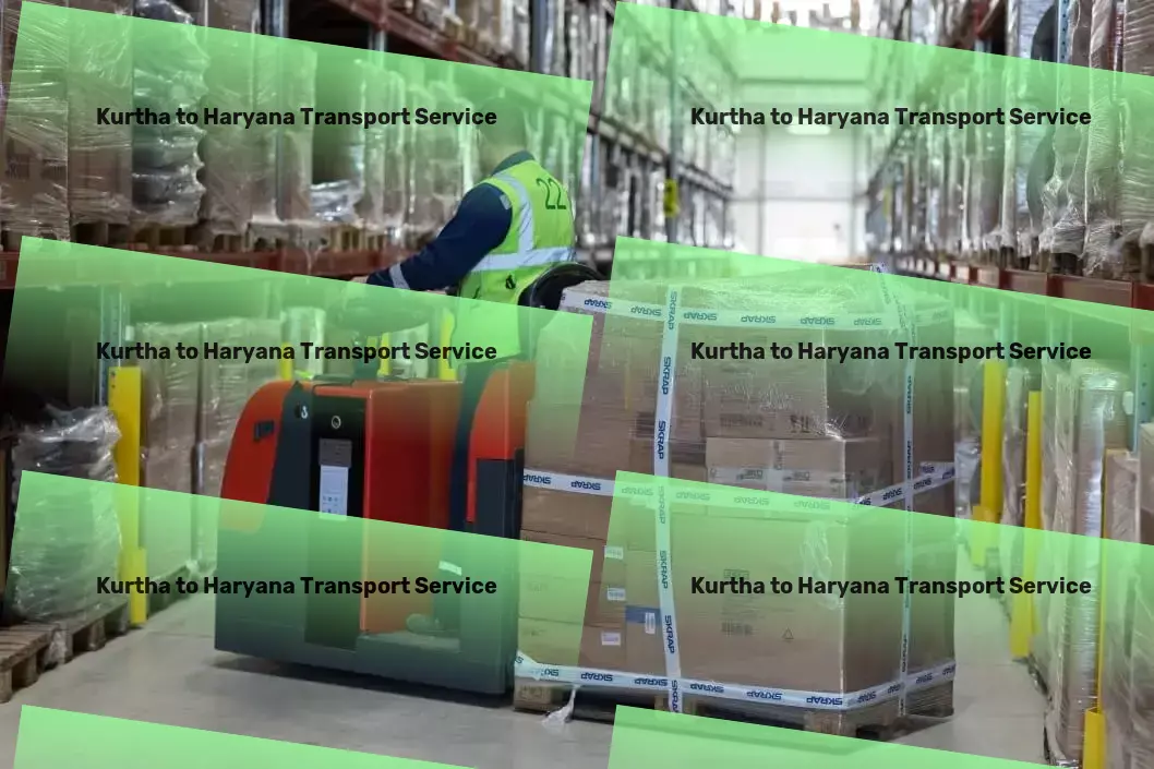 Kurtha to Haryana Transport Express package forwarding