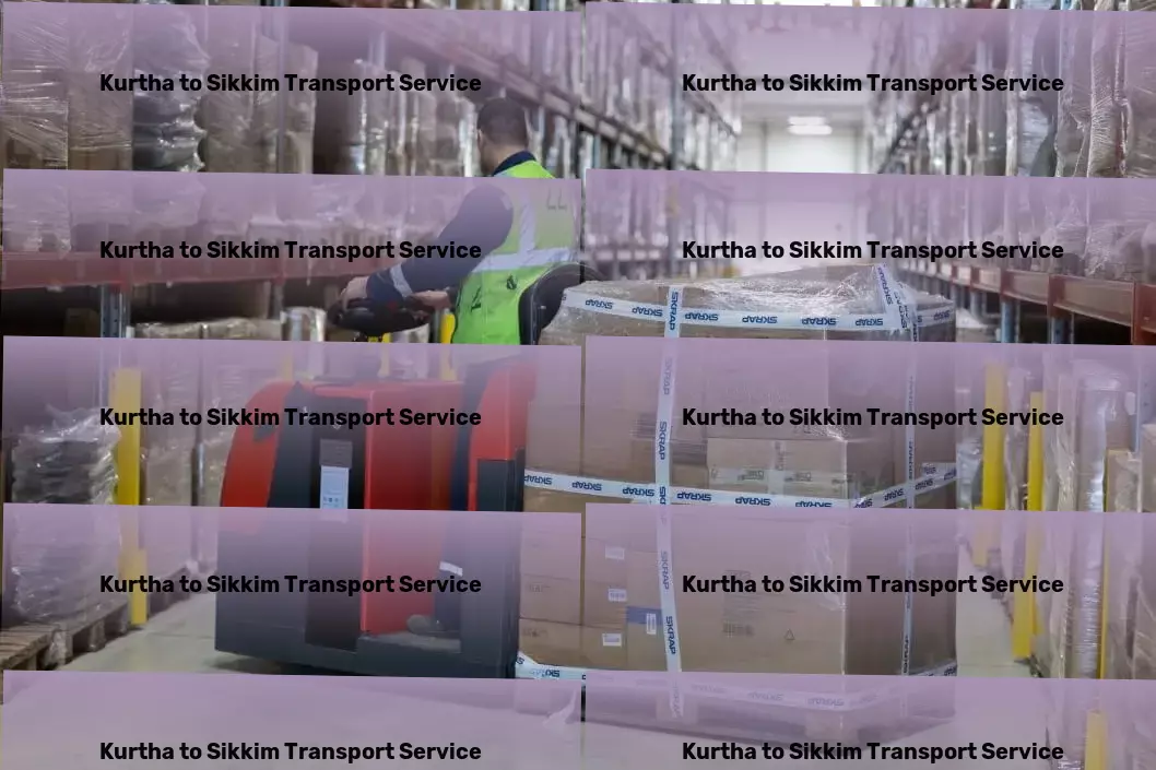 Kurtha to Sikkim Transport Boost your productivity with time-saving appliances! - Urban cargo forwarding