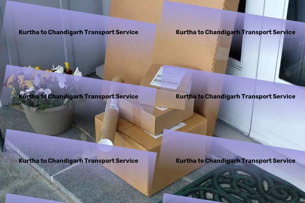 Kurtha to Chandigarh Transport Specialized freight handling