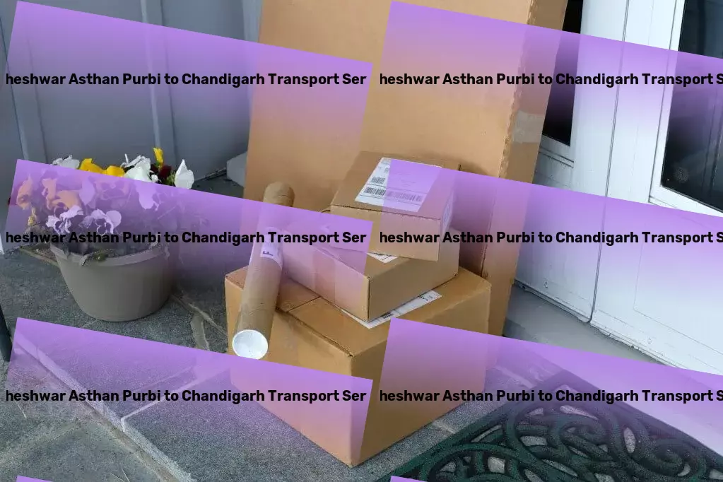 Kusheshwar Asthan Purbi to Chandigarh Transport Specialized transport logistics