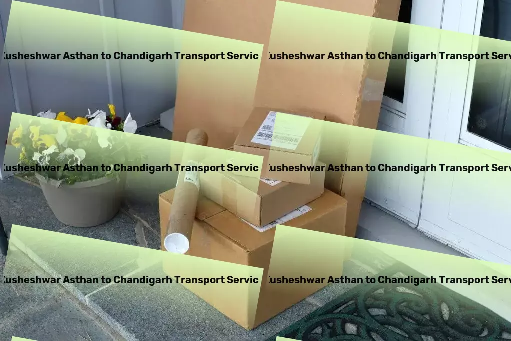 Kusheshwar Asthan to Chandigarh Transport The gold standard in reliable goods transportation across India! - Retail logistics services