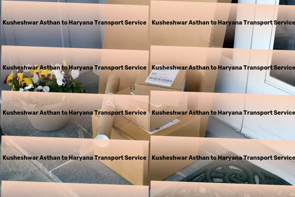 Kusheshwar Asthan to Haryana Transport Customized freight logistics