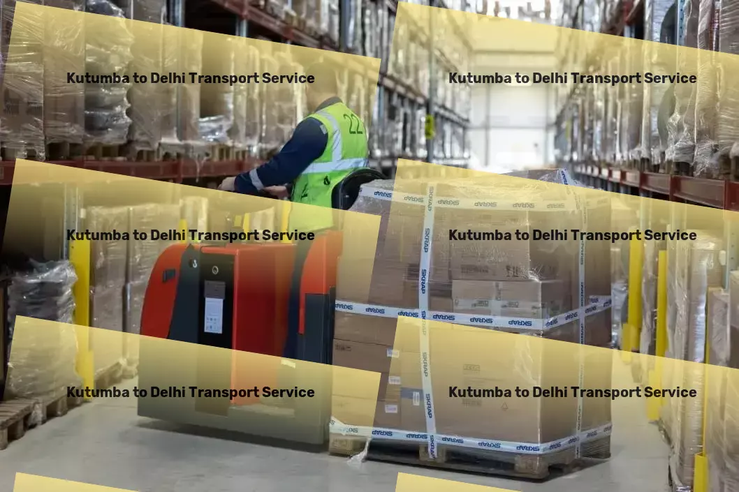 Kutumba to Delhi Transport Customized cargo solutions