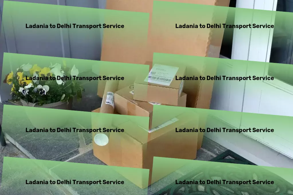 Ladania to Delhi Transport Seamless connections for your urban adventures! - Nationwide goods shipment services