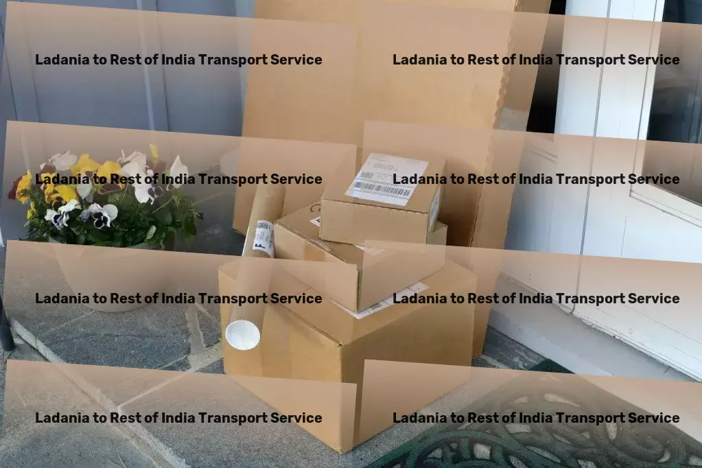 Ladania to Rest Of India Transport High-volume cargo shipping