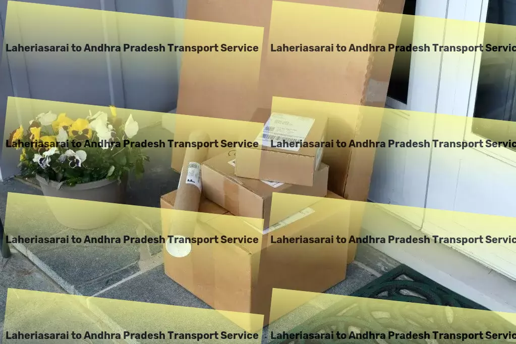 Laheriasarai to Andhra Pradesh Transport Inter-city courier services