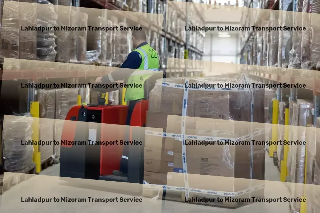 Lahladpur to Mizoram Transport Experience premium service quality in Indian logistics. - Urban freight and shipment services