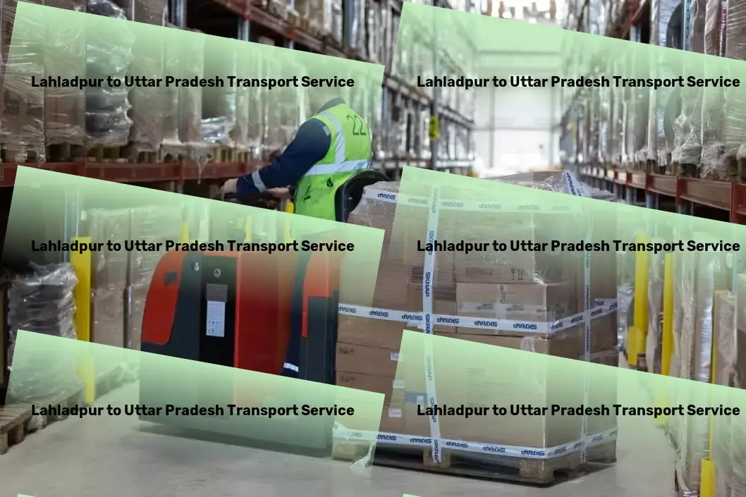 Lahladpur to Uttar Pradesh Transport Professional logistics operations