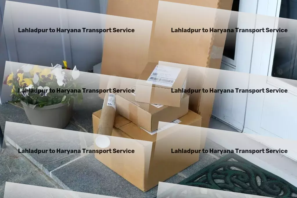 Lahladpur to Haryana Transport Light up your home with innovative lighting solutions! - Heavy cargo shipping