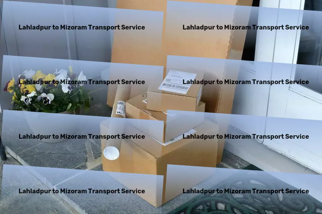 Lahladpur to Mizoram Transport Comprehensive goods services