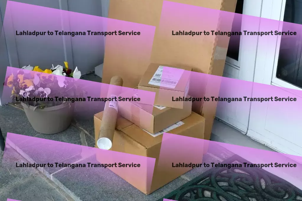 Lahladpur to Telangana Transport Transport logistics