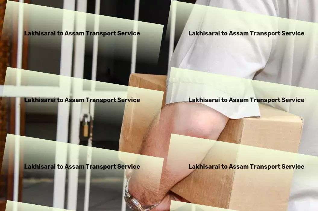 Lakhisarai to Assam Transport Commercial truckload shipping