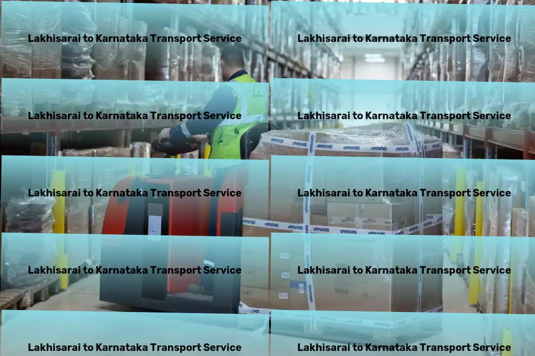 Lakhisarai to Karnataka Transport High-speed goods shipment solutions