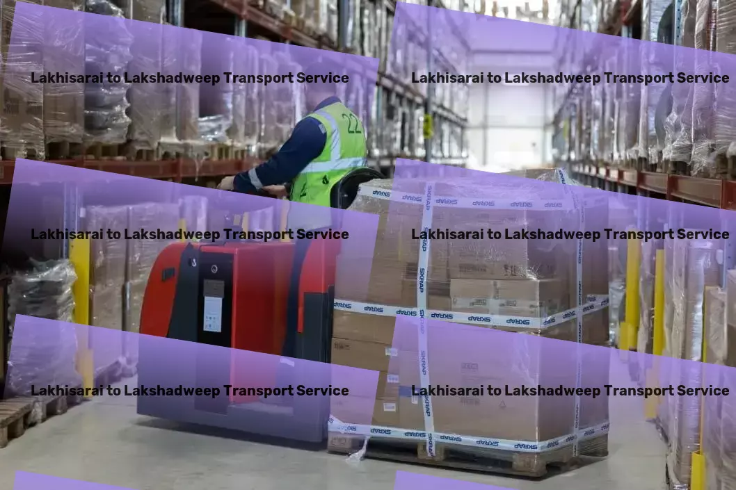 Lakhisarai to Lakshadweep Transport Your partner in efficient Indian logistics solutions! - Professional road freight services