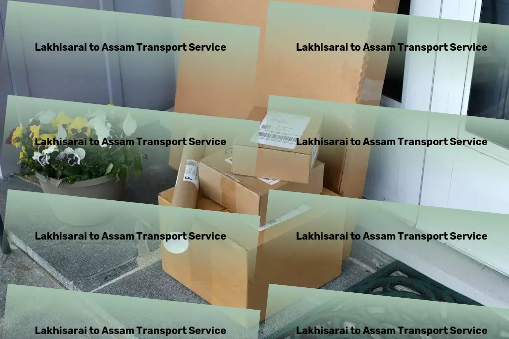 Lakhisarai to Assam Transport Step into your new home with ease, thanks to our movers! - Light load freight solutions