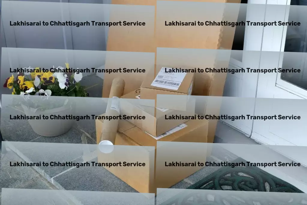 Lakhisarai to Chhattisgarh Transport Unlock efficient shipping across India with us! - Personal cargo transport