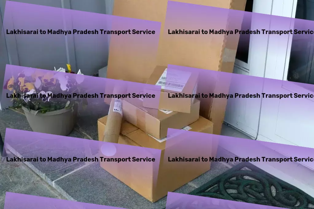 Lakhisarai to Madhya Pradesh Transport Express freight logistics