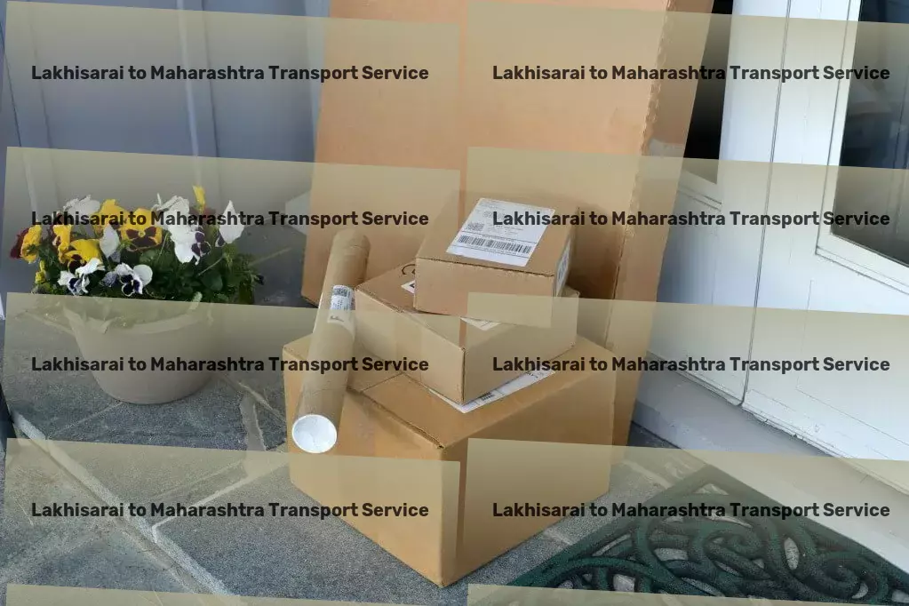 Lakhisarai to Maharashtra Transport Personalized goods shipping