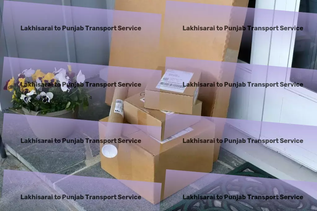 Lakhisarai to Punjab Transport Elevate your mood and health with natural essential oils! - Heavy load moving services