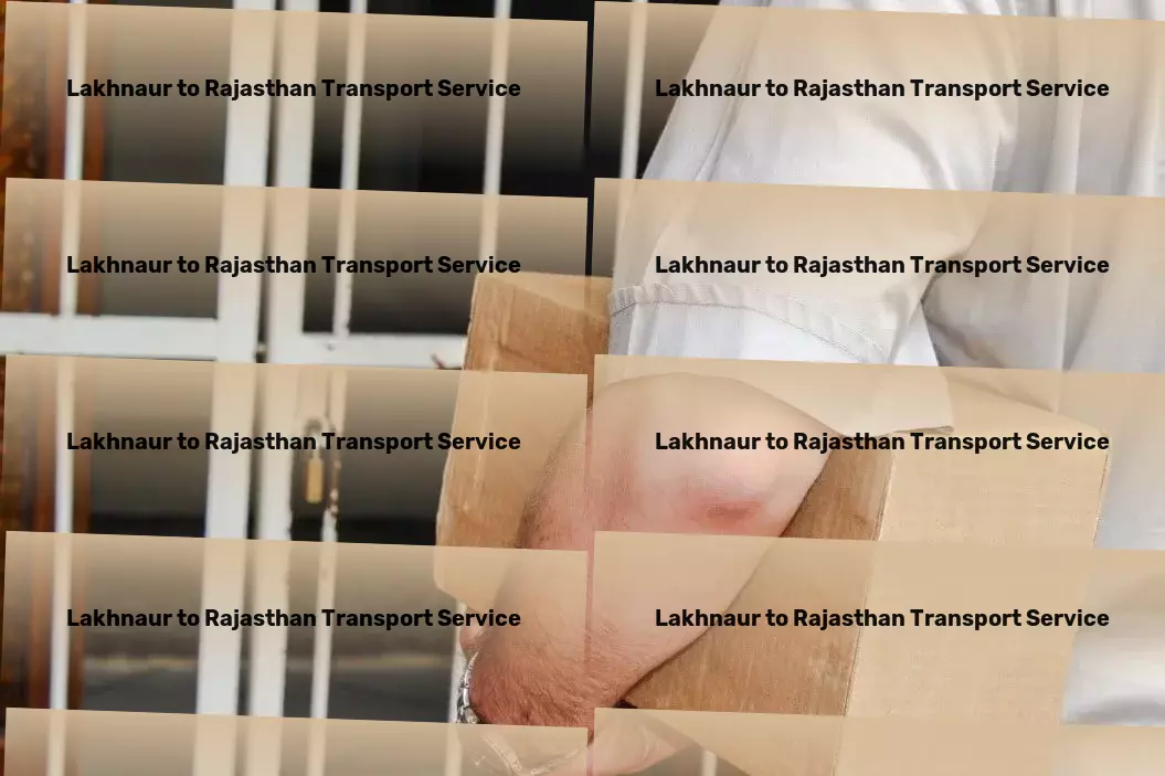 Lakhnaur to Rajasthan Transport Redefining convenience for the urban explorer! - Essential cargo services