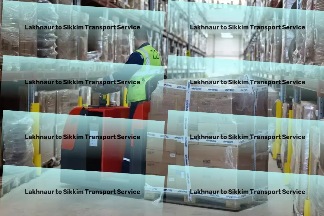 Lakhnaur to Sikkim Transport Professional moving and logistics