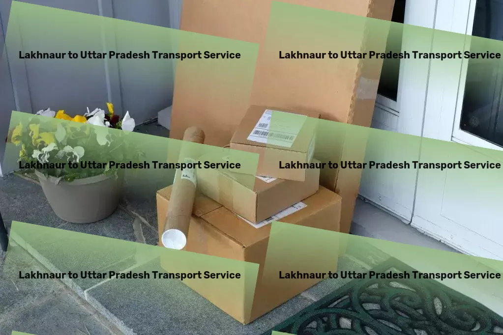 Lakhnaur to Uttar Pradesh Transport Urban freight forwarding