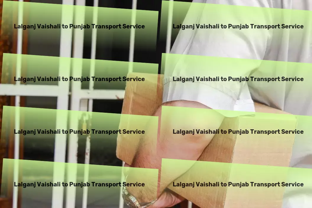 Lalganj Vaishali to Punjab Transport National package services