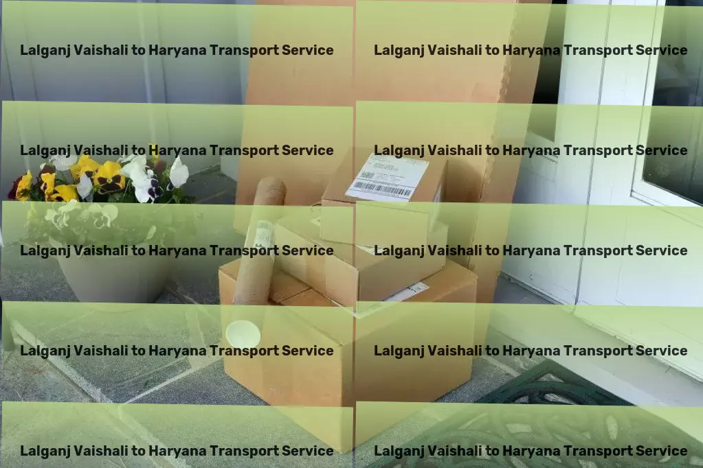 Lalganj Vaishali to Haryana Transport Bridging gaps in the Indian logistics landscape effectively! - Nationwide cargo delivery