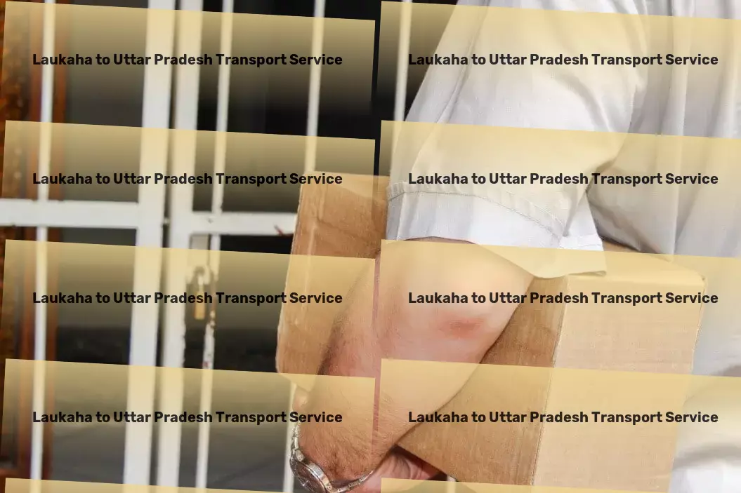 Laukaha to Uttar Pradesh Transport Achieve peace of mind with our wellness programs! - Commercial goods transport