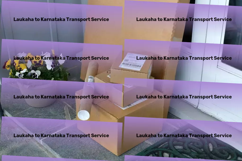 Laukaha to Karnataka Transport High-capacity courier services