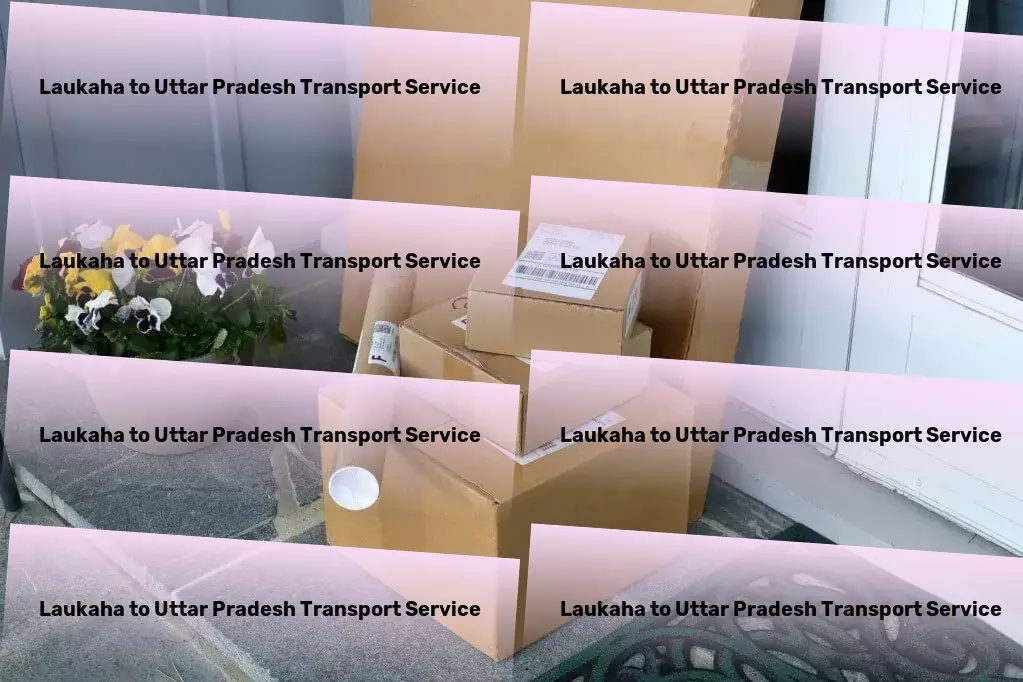 Laukaha to Uttar Pradesh Transport Regional truckload transport