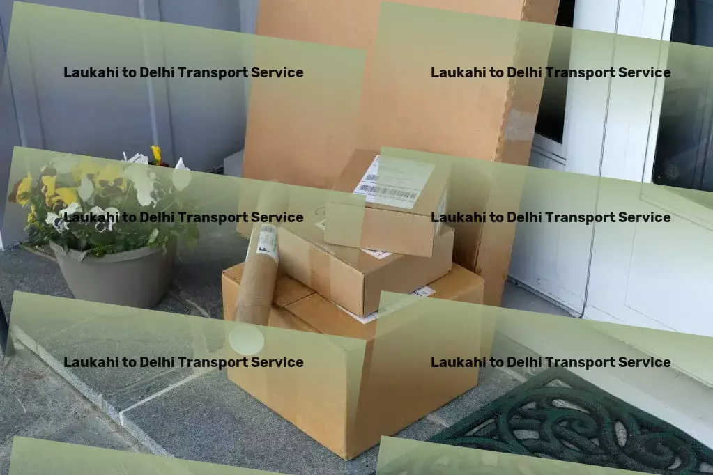 Laukahi to Delhi Transport Multi-city freight forwarding