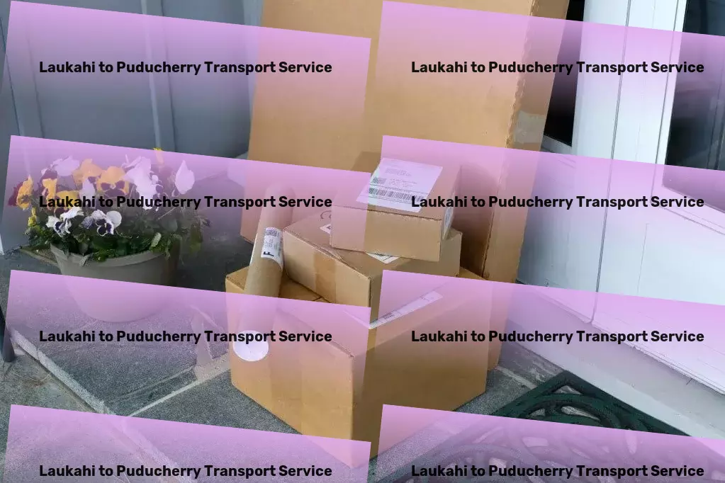 Laukahi to Puducherry Transport Air freight services