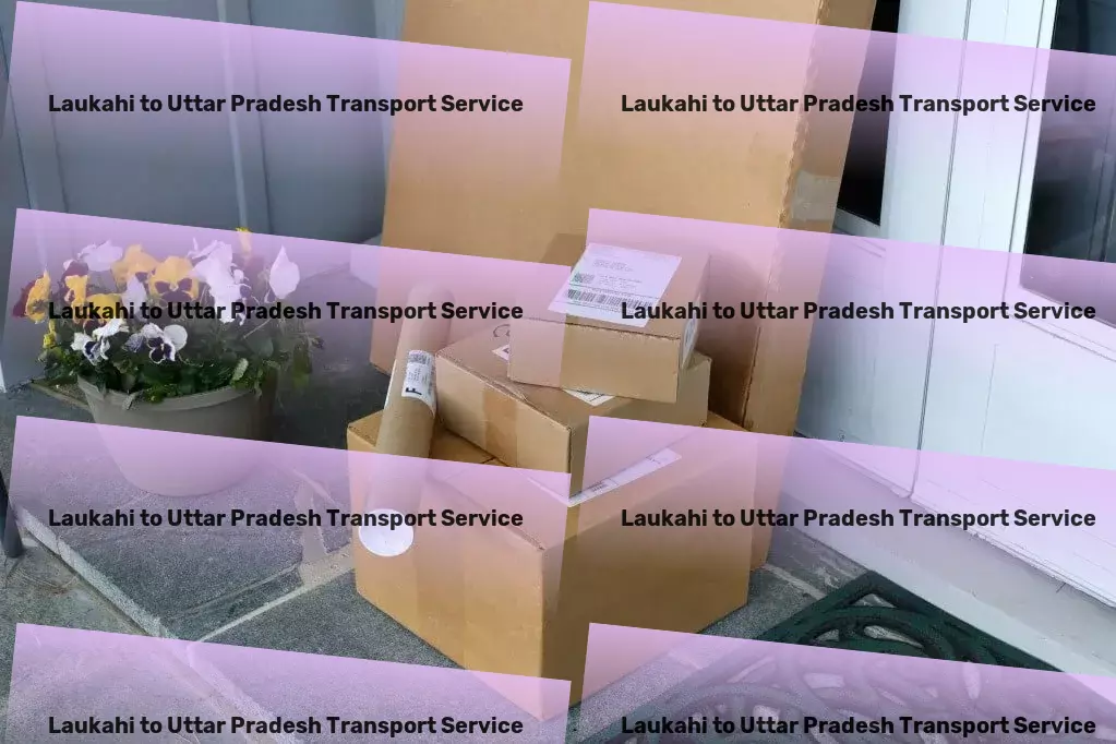 Laukahi to Uttar Pradesh Transport Light load freight solutions