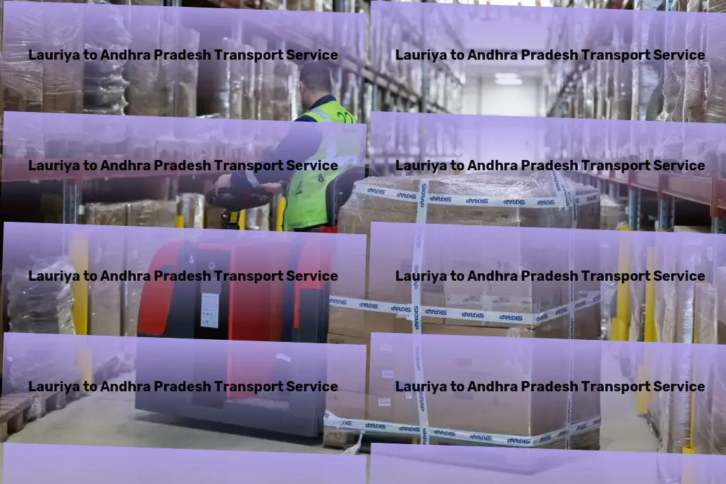 Lauriya to Andhra Pradesh Transport Local freight logistics