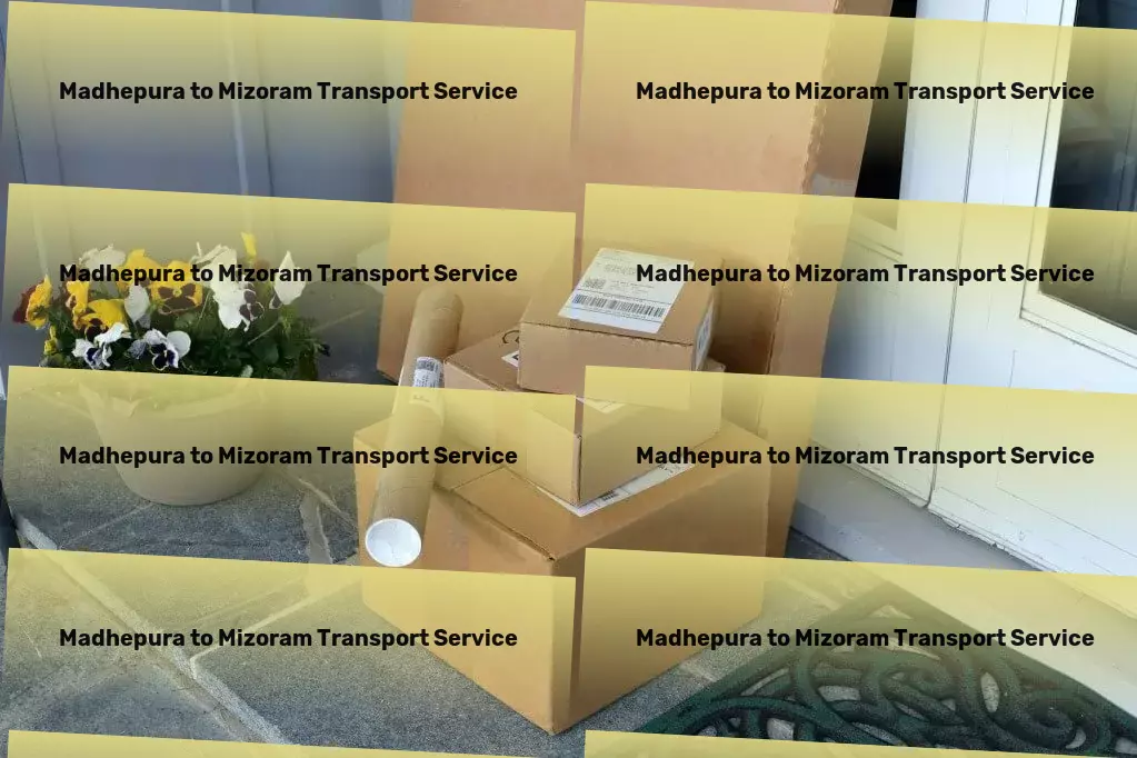 Madhepura to Mizoram Transport Empowering smarter, quicker city commutes! - Advanced goods forwarding