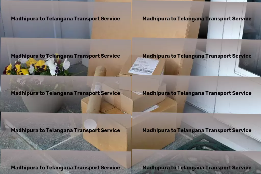 Madhipura to Telangana Transport Comprehensive transport services tailored for Indian routes! - Containerized shipping