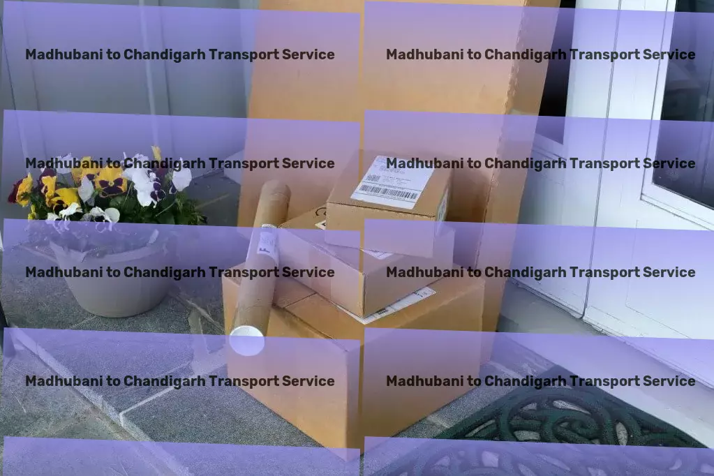 Madhubani to Chandigarh Transport City traveling made simple and fun! - Express goods services