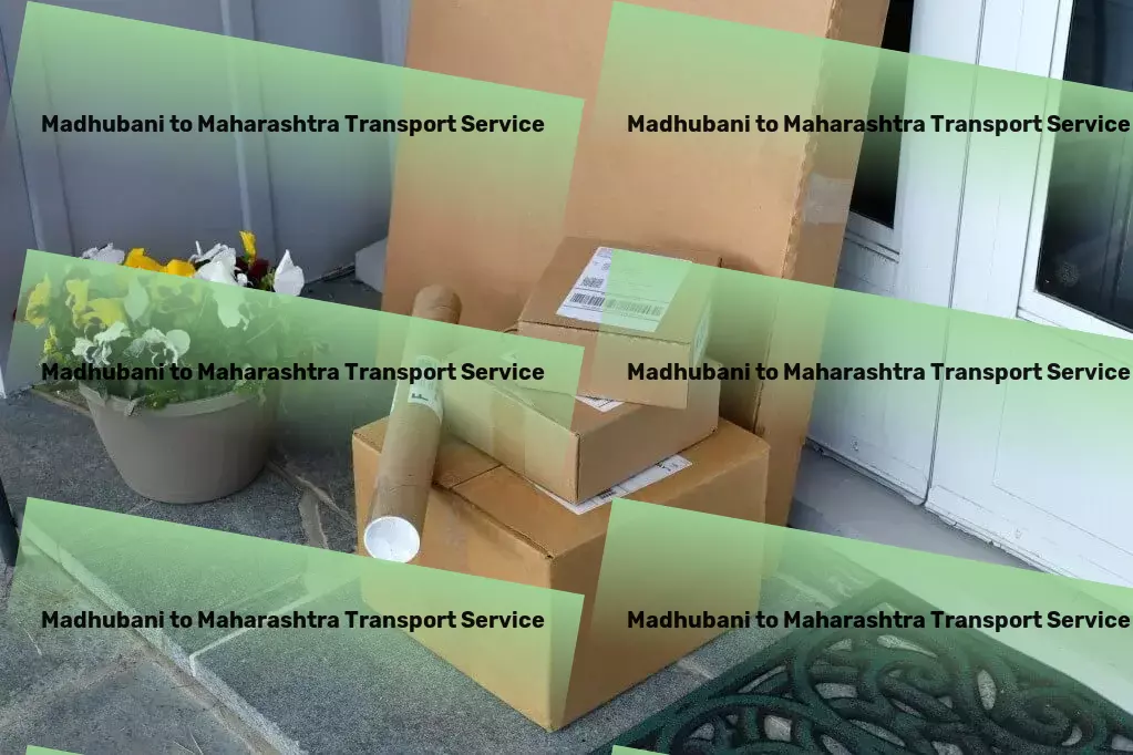 Madhubani to Maharashtra Transport Create stunning visual content easily and efficiently! - Long-haul goods transport