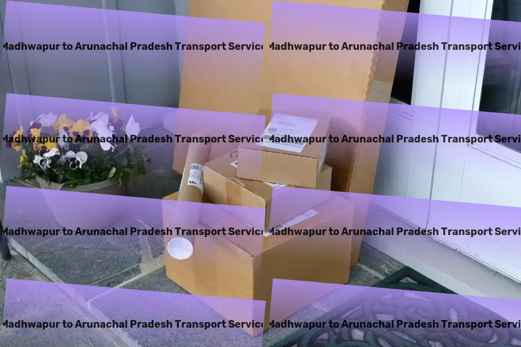 Madhwapur to Arunachal Pradesh Transport Personalized goods shipment