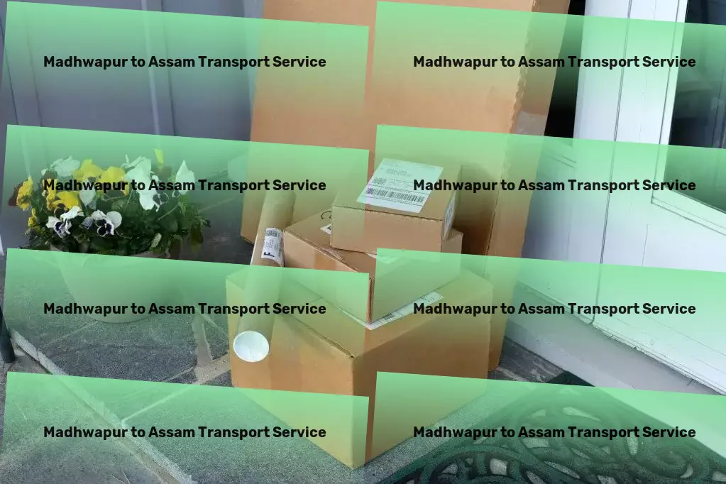 Madhwapur to Assam Transport Long-distance logistics services