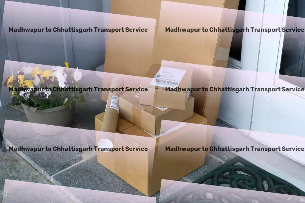 Madhwapur to Chhattisgarh Transport From packing to settling in, we're here for you all the way. - Local heavy cargo delivery