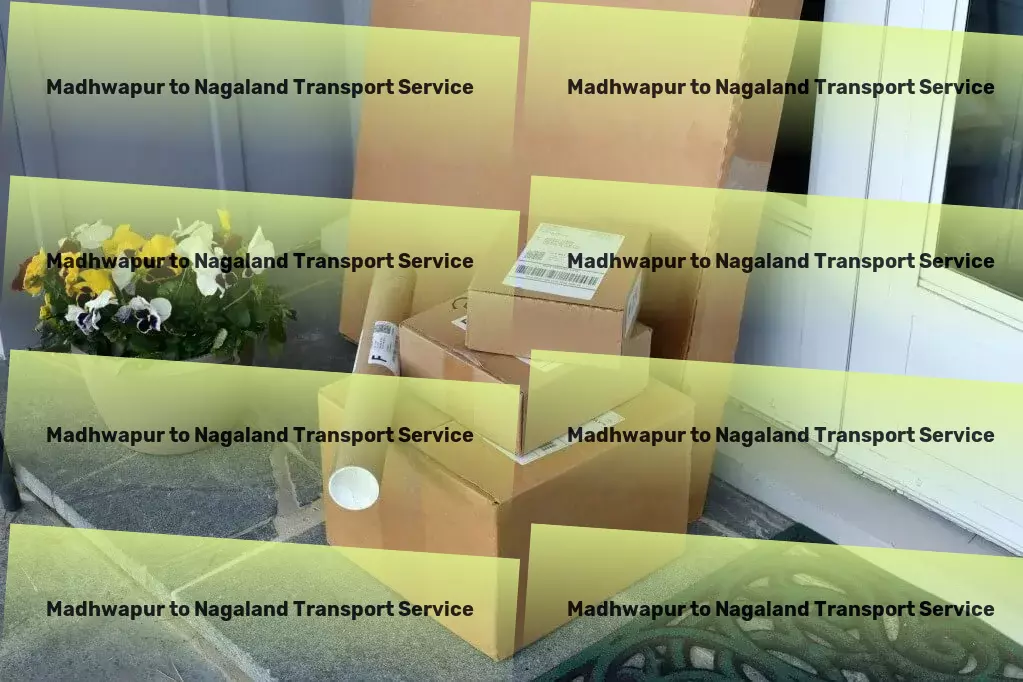 Madhwapur to Nagaland Transport Local freight dispatch