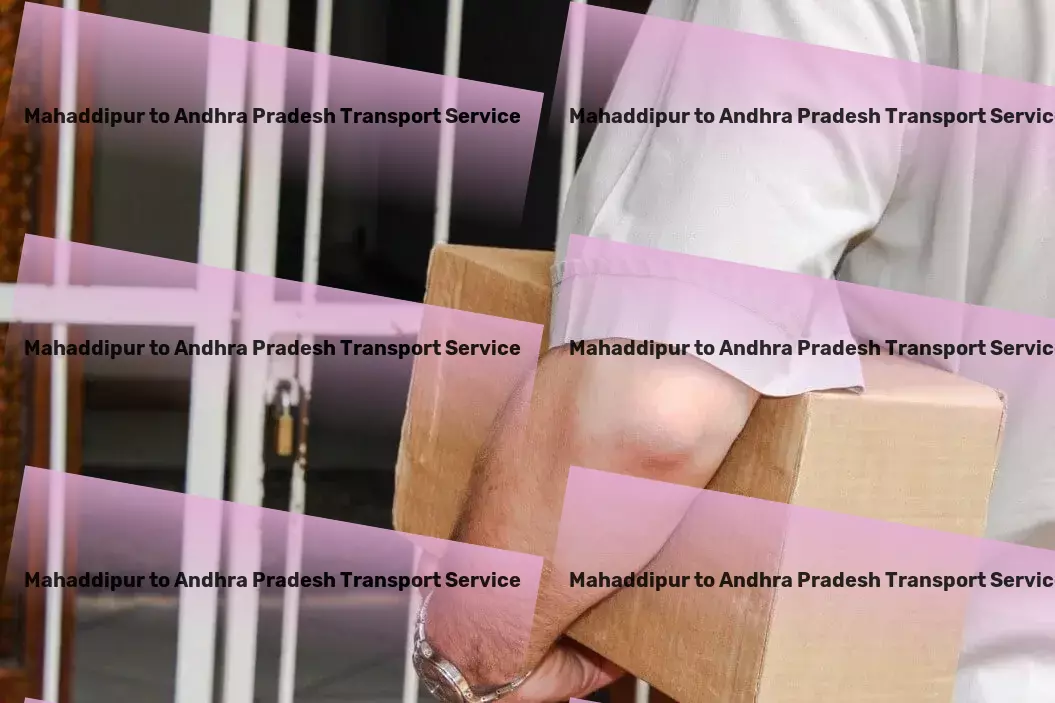 Mahaddipur to Andhra Pradesh Transport Bulk freight transportation