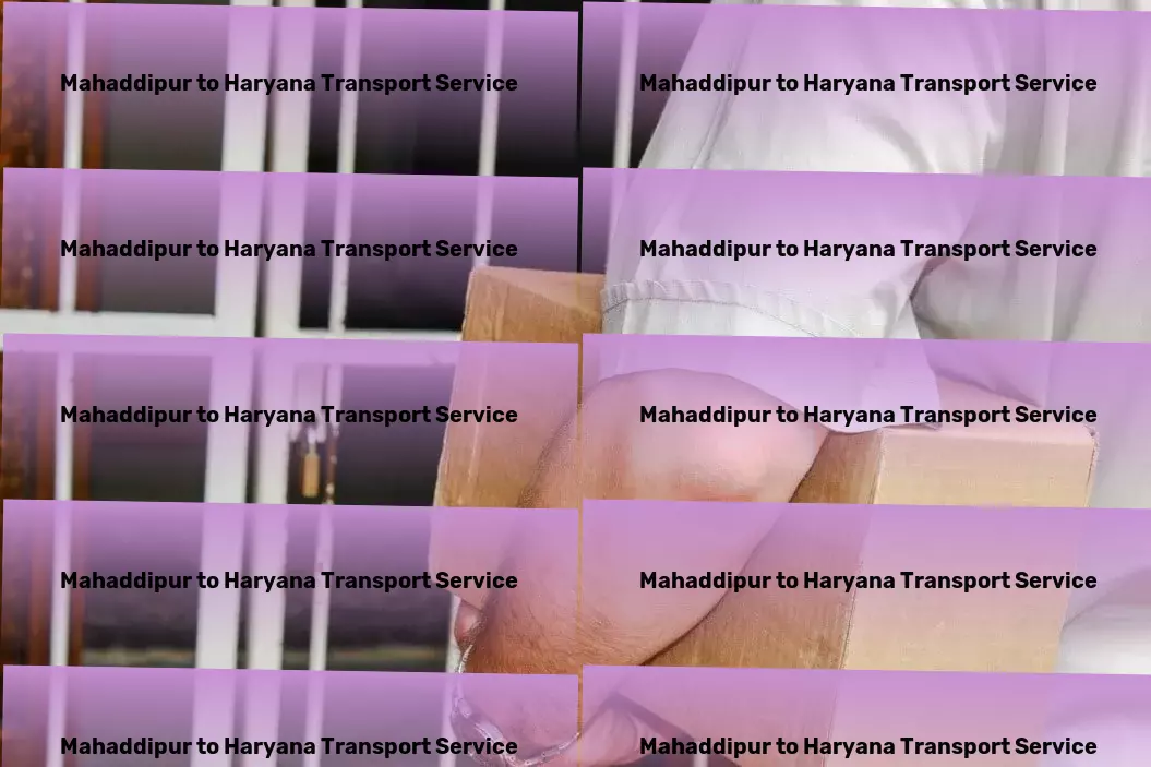 Mahaddipur to Haryana Transport Experience the revolution in city transportation! - Specialized courier solutions