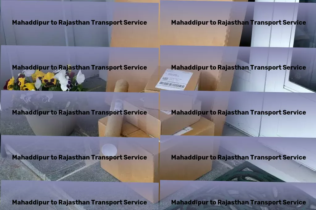 Mahaddipur to Rajasthan Transport Bringing gourmet dining experiences right to your doorstep! - Nationwide cargo dispatch